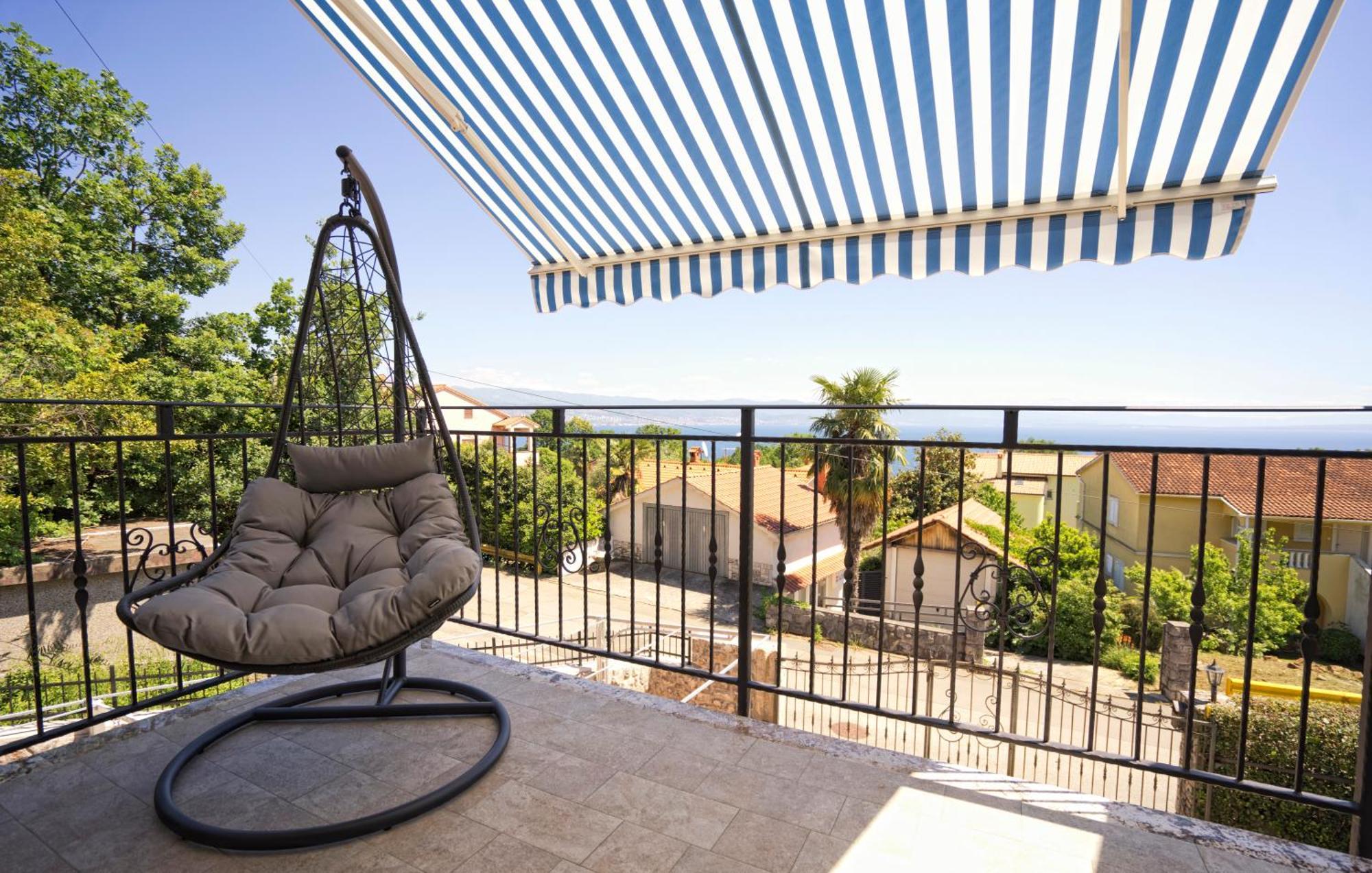 Riviera Blue With Seaview, Private Whirlpools And Parking Near Opatija Apartment *